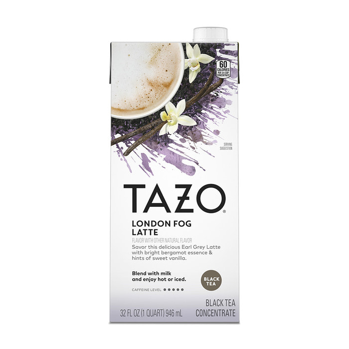 Tazo 타조 런던 포그 라떼 블랙티 농축액 946ml