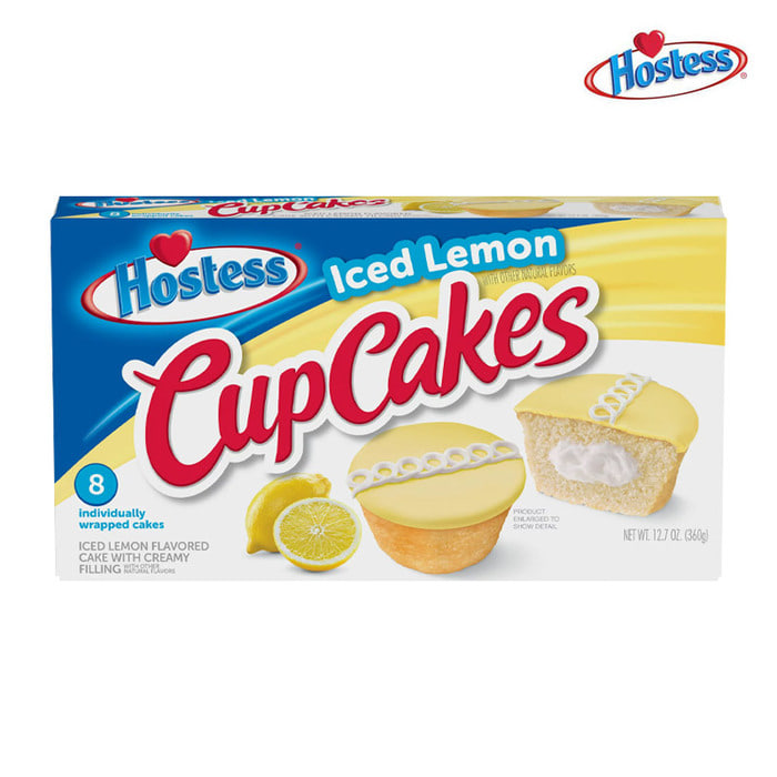 호스티스 아이스 레몬 컵케이크 8개입